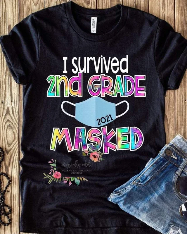 I survived 2rd grade masked