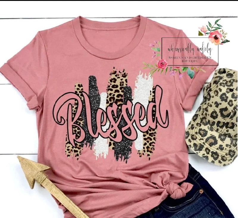 Leopard blessed tee