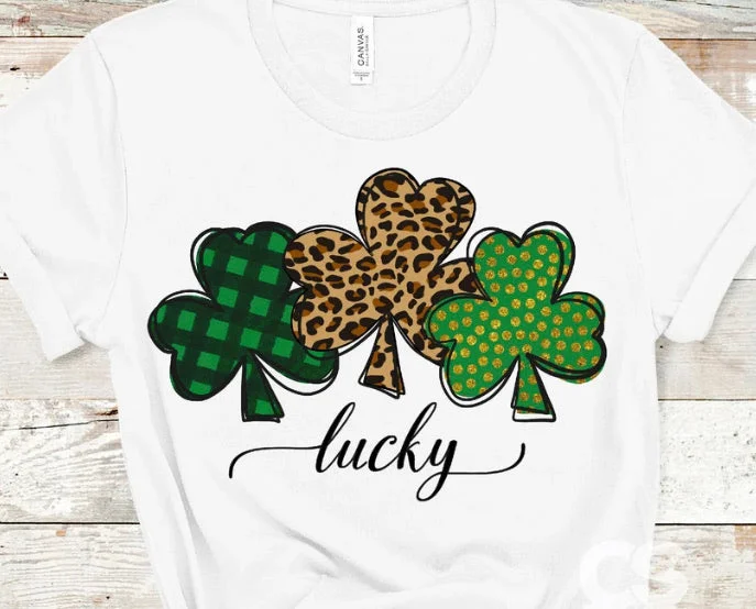 Lucky clover tee