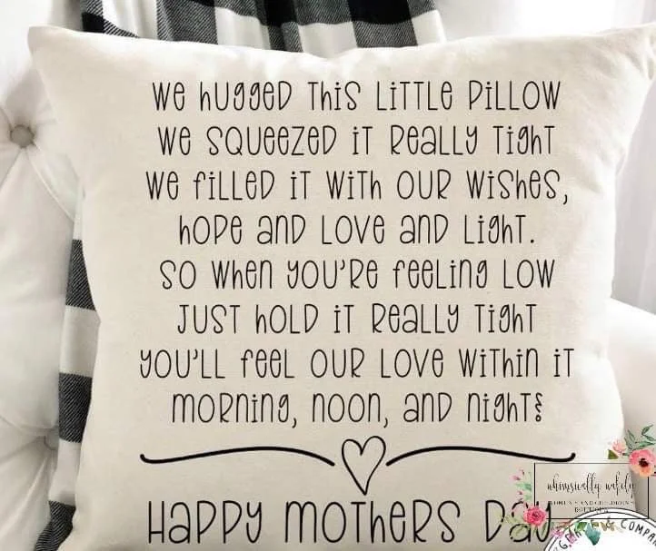 Mother’s Day pillowcase