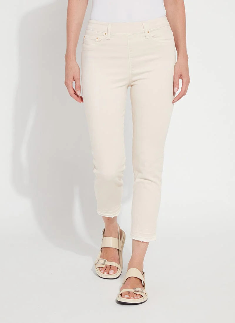 Holding Power Denim Cropped Straight Leg - Sugar