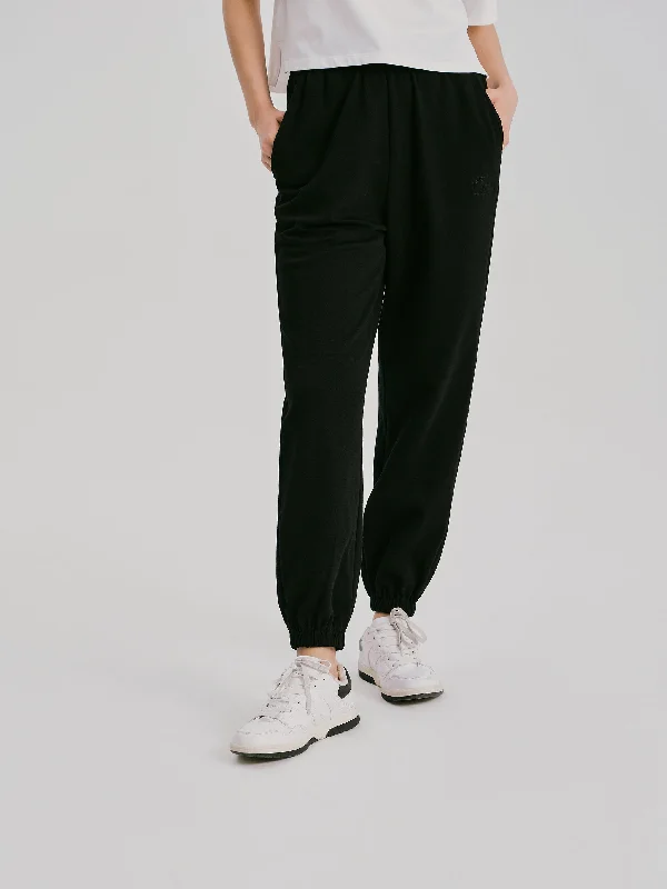 Lightweight Sports Pants-Black