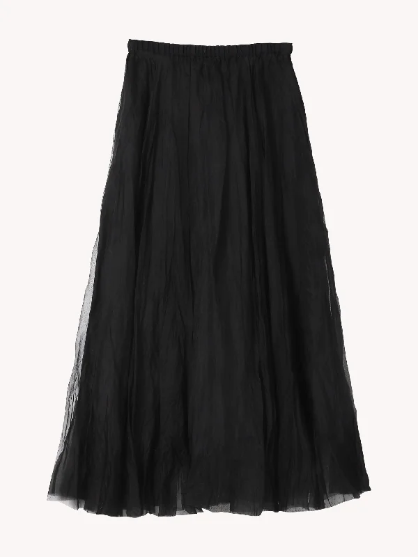 BLACK TULLE SKIRT