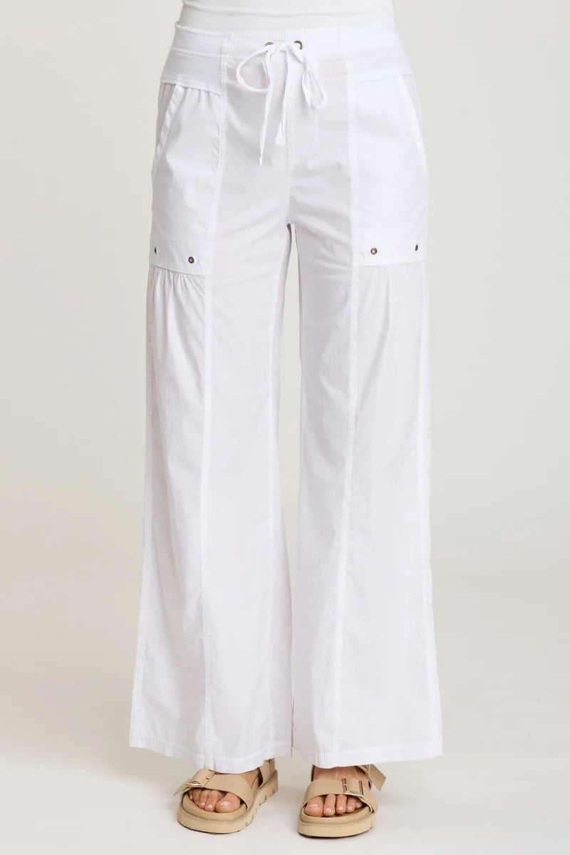 Nisha Wide Leg - White