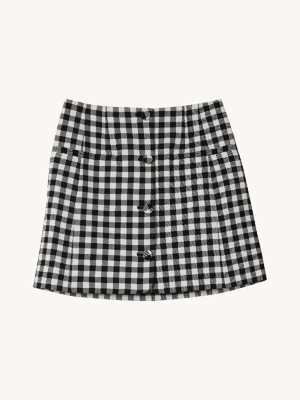 PHILLIPA CHECK SKIRT