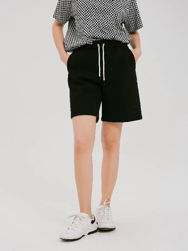 Simple Black Shorts