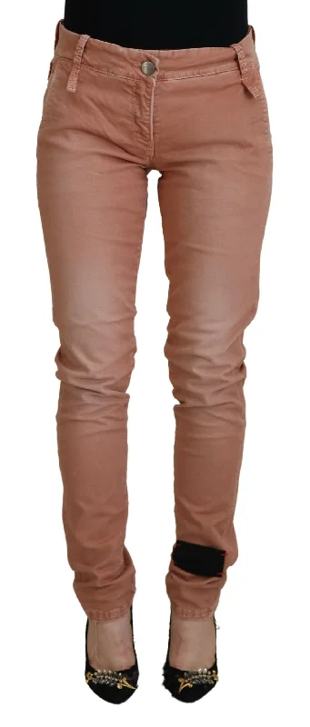 Acht Chic Slim Fit Cotton Stretch Women's Pants