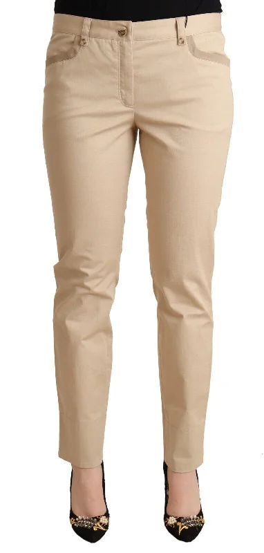 Dolce & Gabbana Elegant  Cotton Stretch Skinny Women's Pants