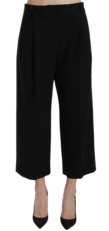 Dolce & Gabbana Elegant  Cotton Women's Trousers