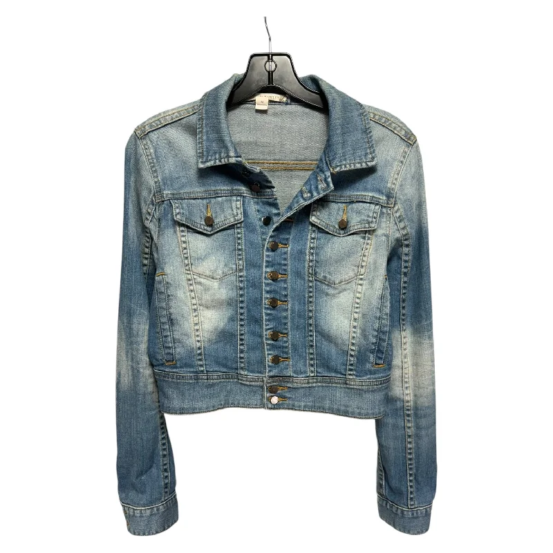 Jacket Denim By Chelsea And Violet In Blue, Size: M