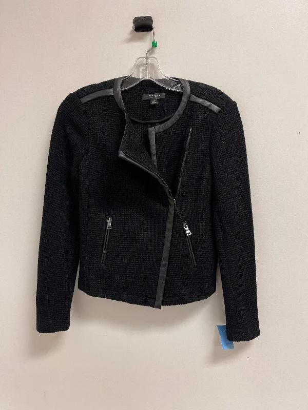 Jacket Other By Ann Taylor In Black, Size: Xsp