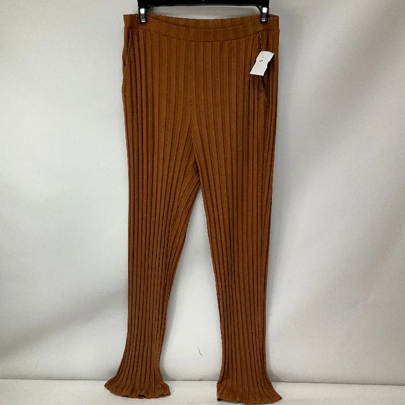 Pants Ankle By Eileen Fisher In Brown, Size: S