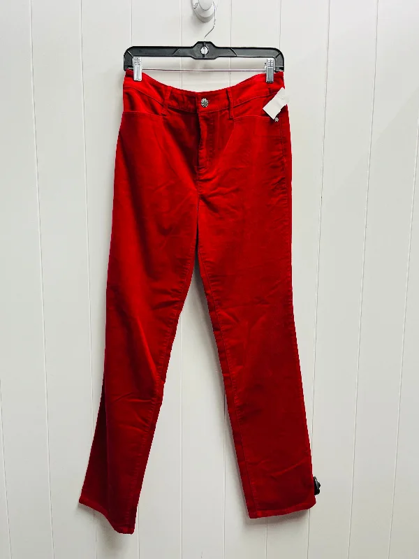 Pants Corduroy By Talbots In Red, Size: 8