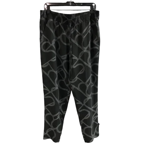 Pants Joggers By Cmf In Black & White, Size: L