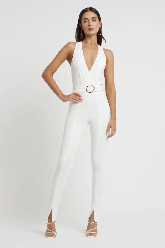 Martina Jumpsuit - White