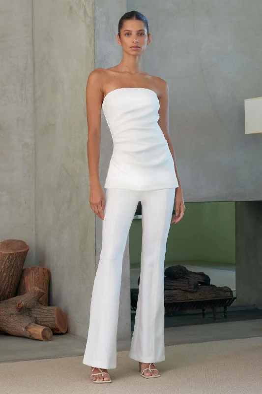 Misha Bronte Jumpsuit - Ivory