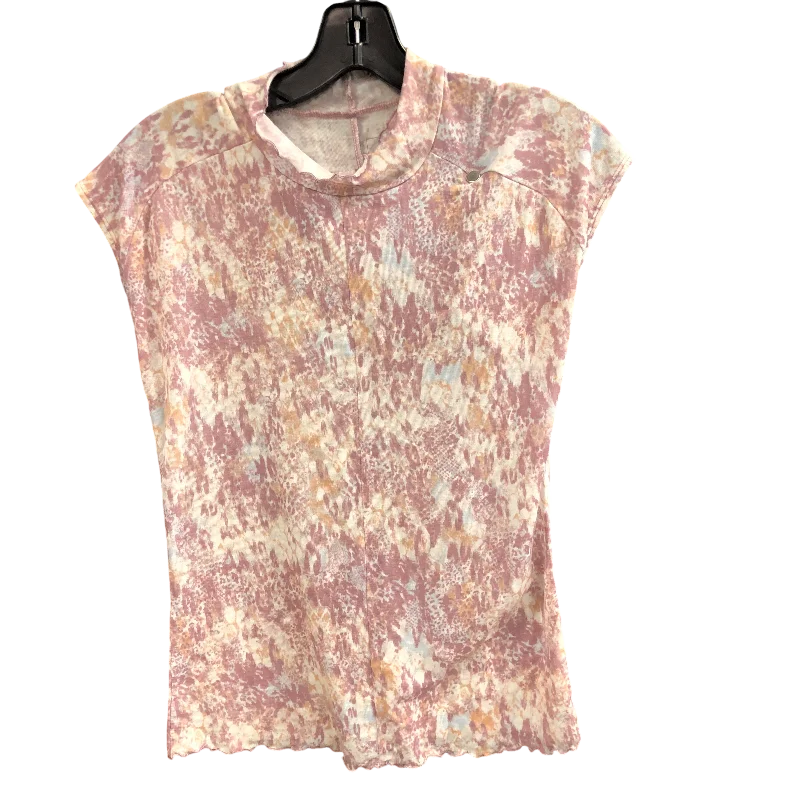 Top Sleeveless By Free People In Pink, Size: L