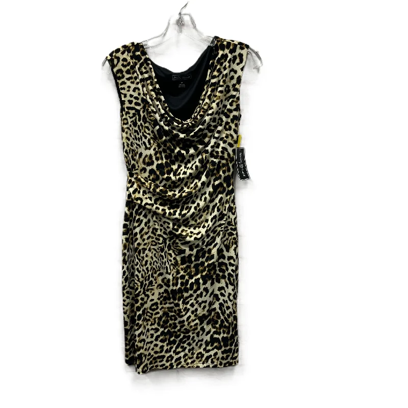 Dress Casual Short By Jessica Howard In Animal Print, Size: 6p