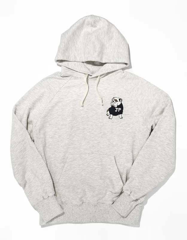 BULLDOG HOODIE - GREY