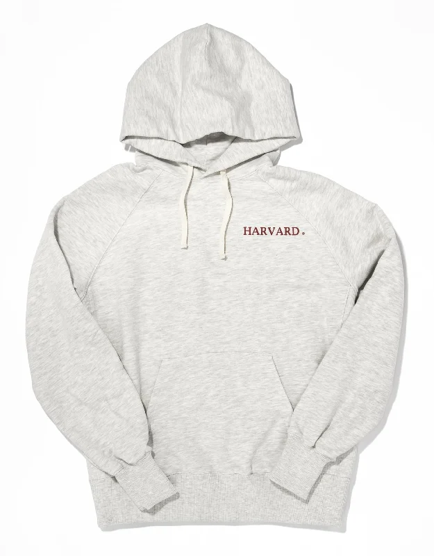 HARVARD HOODIE - GREY