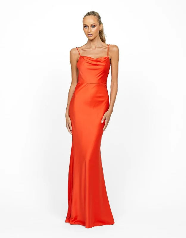 LOVER DRAPED COWL GOWN B55D28L