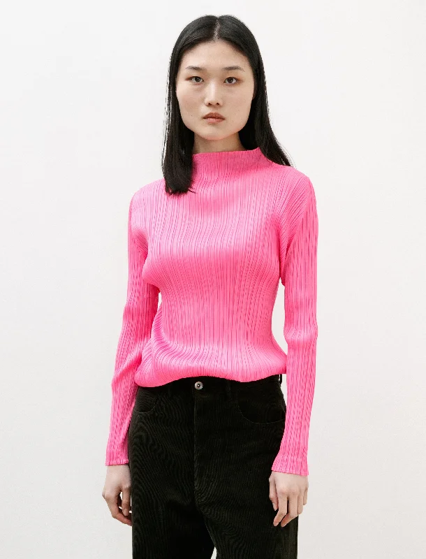 Monthly Colours Mockneck Pink